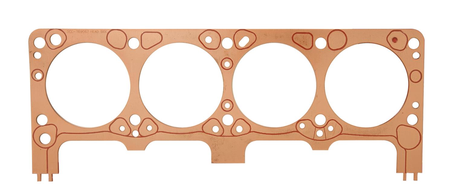 SCE Titan Copper Head Gaskets T690672R HEAD GASKET, TITAN COPPER,CHRYSLER 273-360 4.060 X .072 TITAN COPPER HD GSKT RIGHT SID