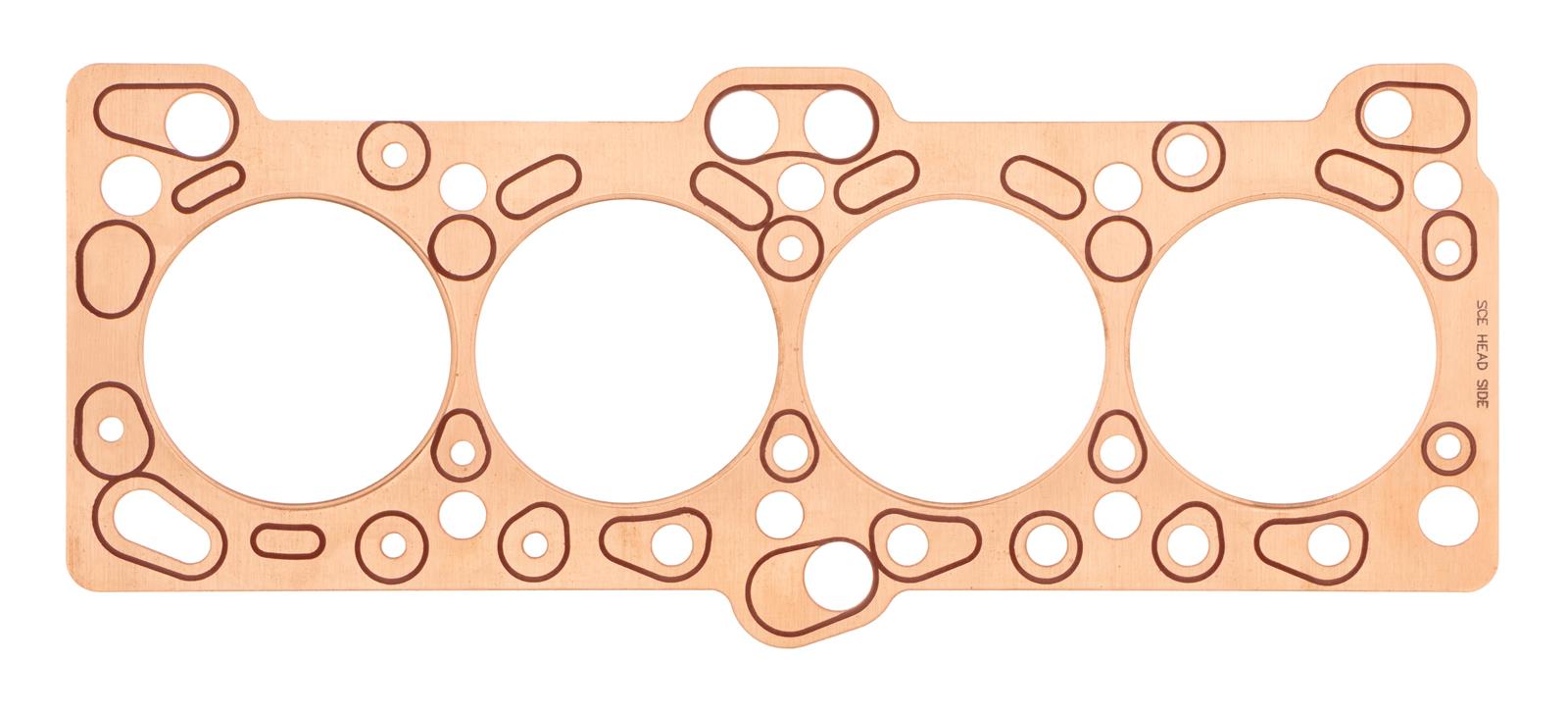 SCE Titan Copper Head Gaskets T915250 Gasket, Titan, Copper, 85.70mm Bore, .050 in. Compressed Thickness, Mitsubishi, 2.0L, Each