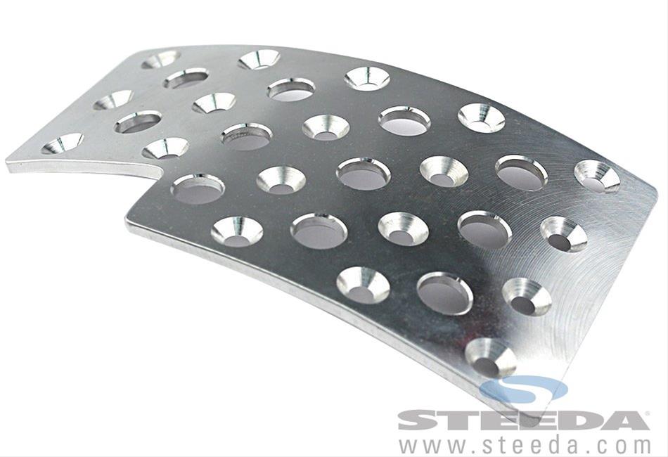 Steeda 5551272 Steeda Ford Mustang Pedal Covers Summit Racing