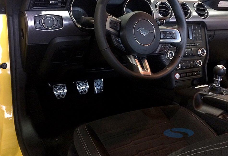 Steeda 5551272 Steeda Ford Mustang Pedal Covers Summit Racing