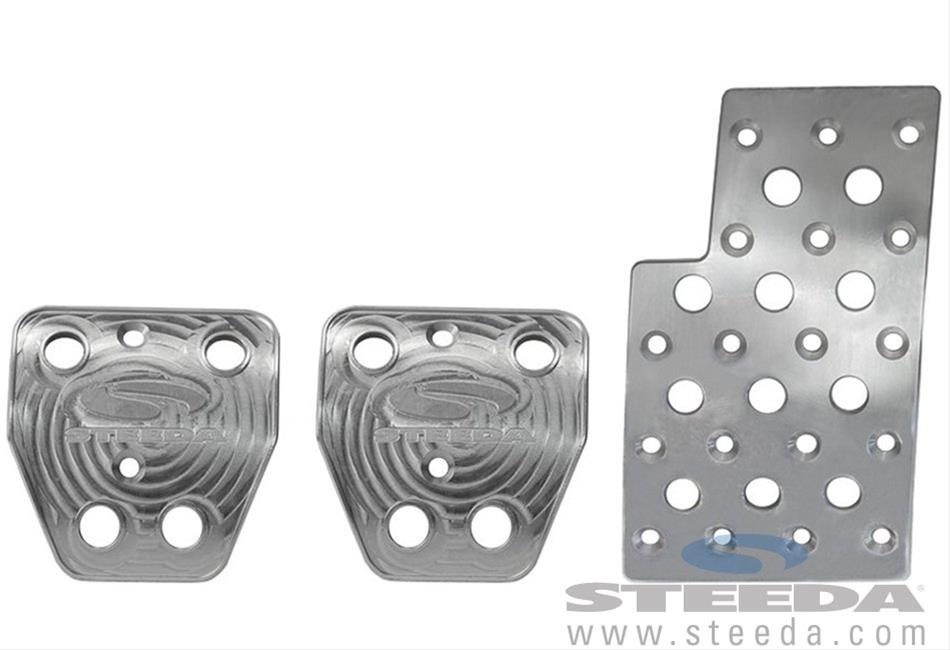 Steeda 5551272 Steeda Ford Mustang Pedal Covers Summit Racing