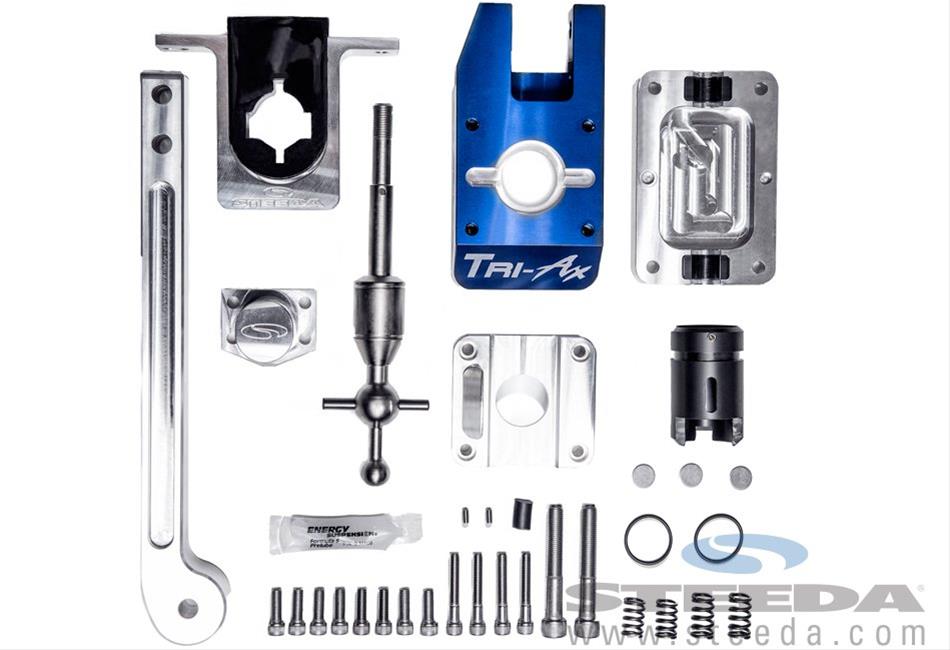 Steeda Ford Mustang Tri-Ax Shifters for 2015-2022 MUSTANG - 555-7317 Manual Shifter, Tri-Ax, Ford, Kit thumbnail 2