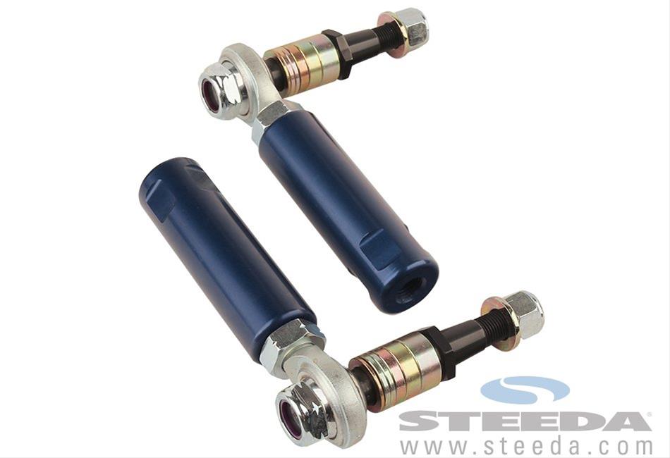 Steeda Bump Steer Kits for 1994-2004 MUSTANG - 555-8104 Adjusters, Blue, Adjustable, Ford, Kit thumbnail 2