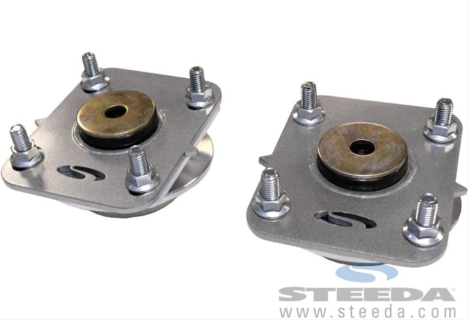 Steeda 5558120 Steeda HeavyDuty Upper Strut Mounts Summit Racing