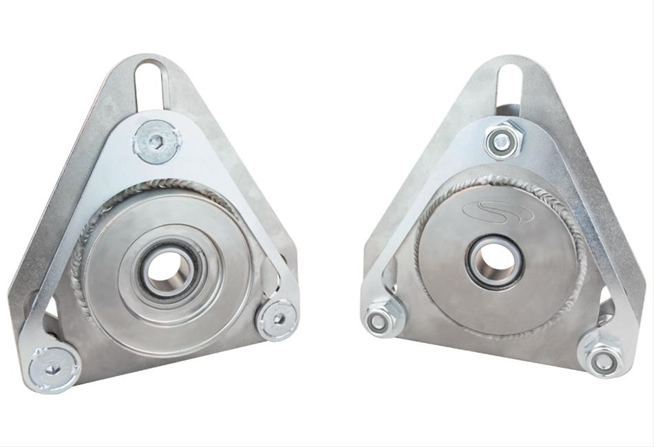 Steeda 555-8139 Steeda Stainless Steel Camber Plates | Summit Racing