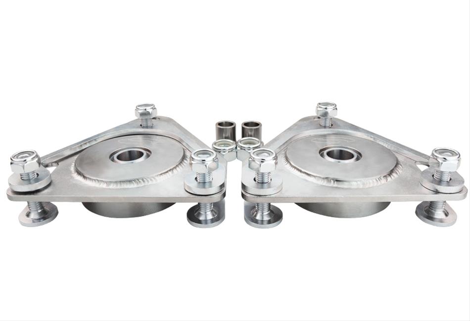 Steeda Stainless Steel Camber Plates for 2015-2022 MUSTANG - 555-8139 Plates, Wheel Alignment, Front, Ford, Pair thumbnail 5