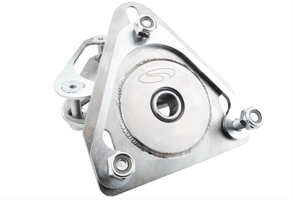 Steeda Stainless Steel Camber Plates for 2015-2022 MUSTANG - 555-8139 Plates, Wheel Alignment, Front, Ford, Pair thumbnail 4