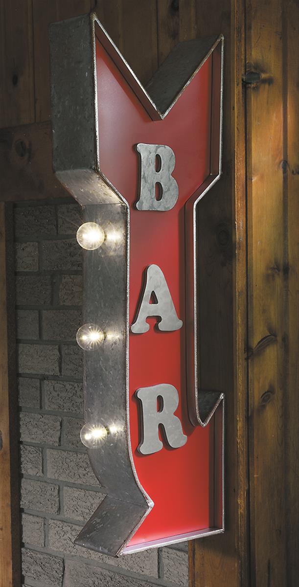 Summit Gifts 121360 Bar Lighted Marquee, Lighted Marquee Sign Bar
