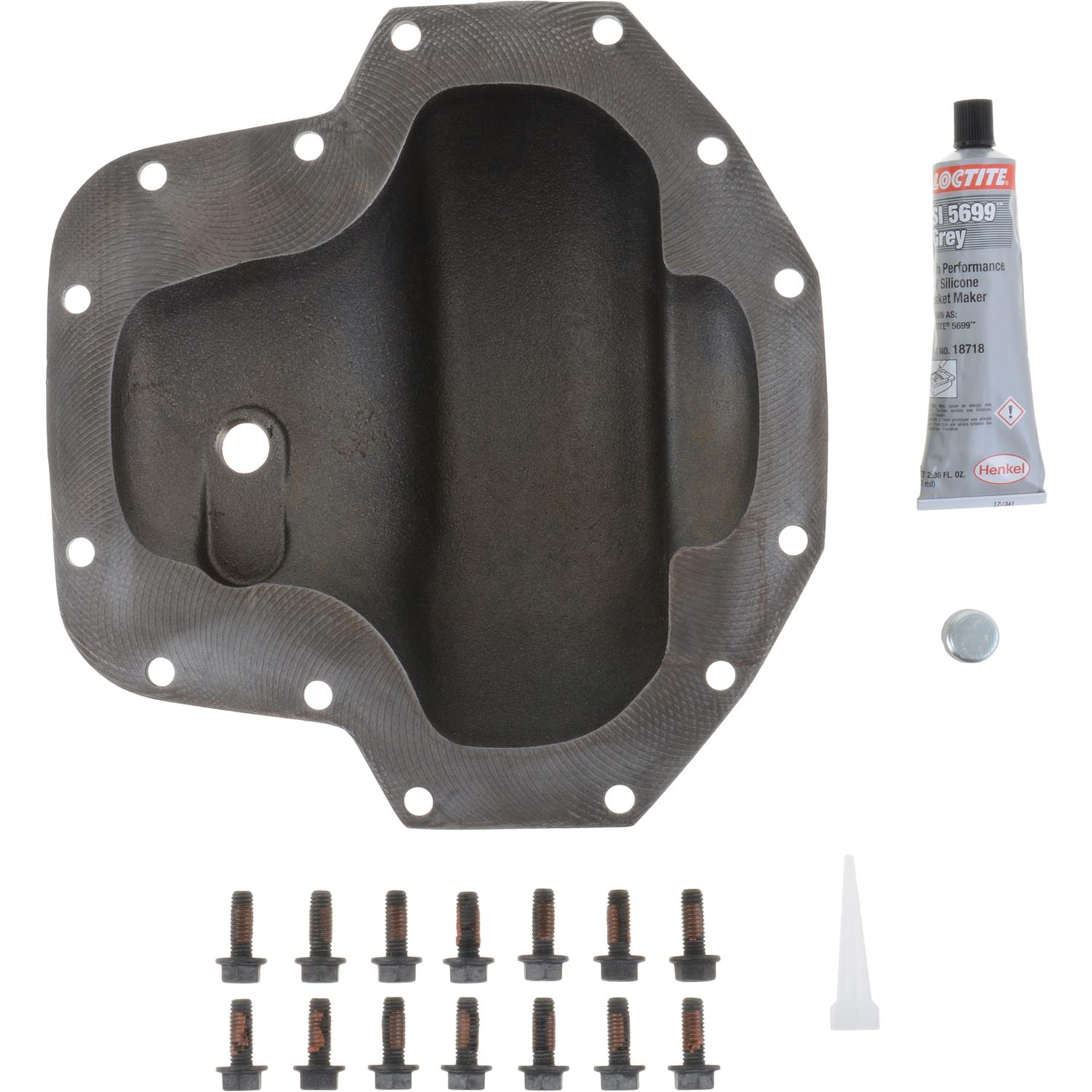 Spicer Drivetrain Products Differential Cover Kits 10024011 Cover, Nodular Iron, Gray, Ultimate Dana 60, 14-Bolt Cover, Each thumbnail 3