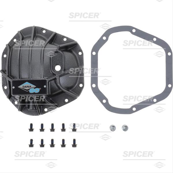 Spicer Drivetrain Products Differential Cover Kits 10024011 Cover, Nodular Iron, Gray, Ultimate Dana 60, 14-Bolt Cover, Each thumbnail 4