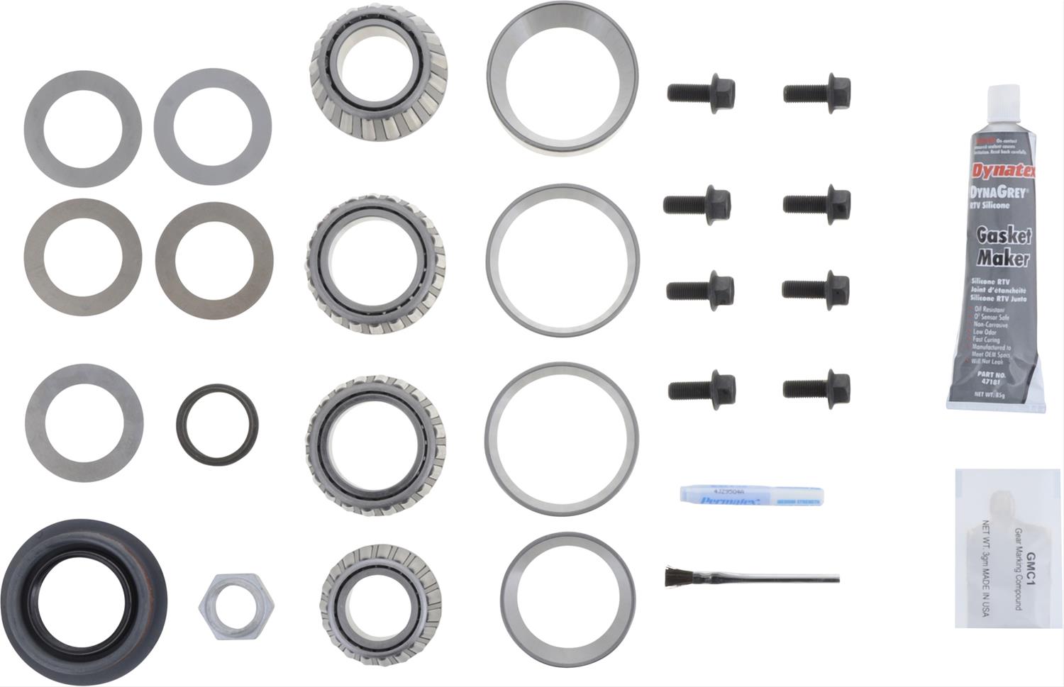 Dana Spicer Drivetrain Products Axle Bearings 10024020 Master Overhaul Bearing Kit; Chrysler 7.25