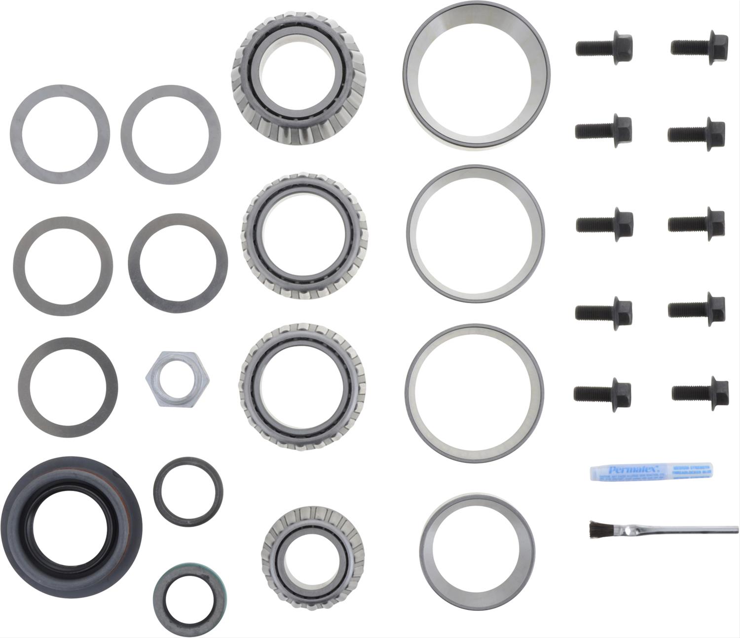 Dana Spicer Drivetrain Products Axle Bearings 10024022 Master Overhaul Bearing Kit; Chrysler 8.25