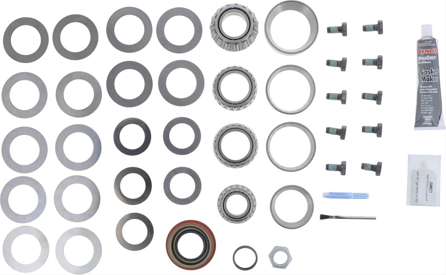 Dana Spicer Drivetrain Products Axle Bearings 10024038 Master Overhaul Bearing Kit; GM 7.5