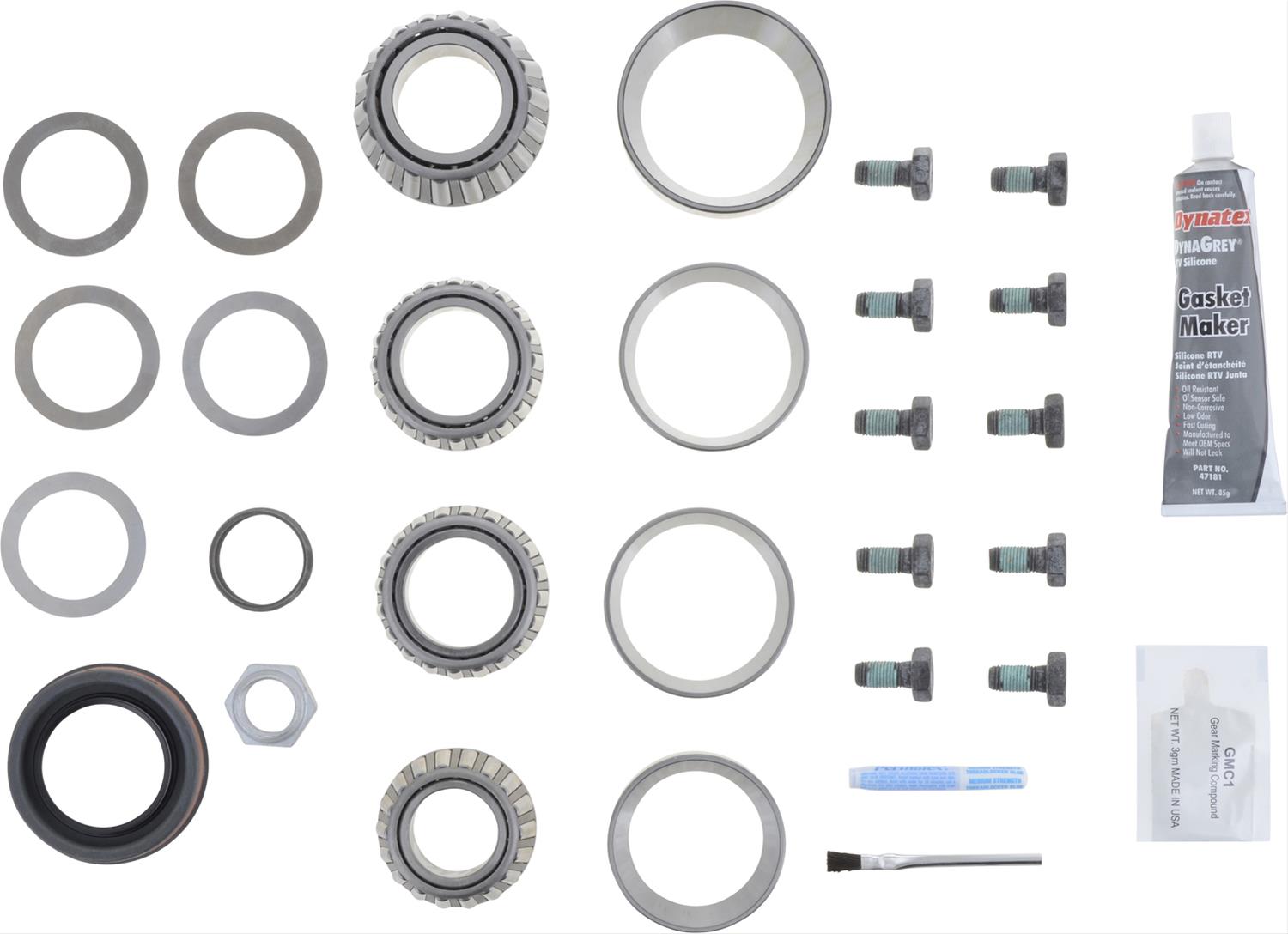Dana Spicer Drivetrain Products Axle Bearings 10024040 Master Overhaul Bearing Kit; GM 8.25 IFS