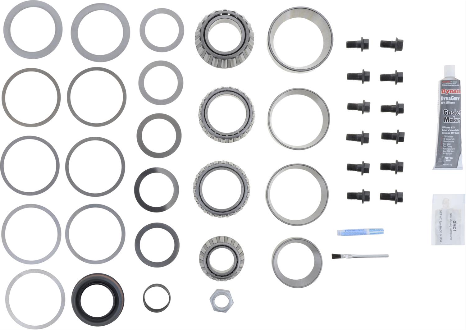 Dana Spicer Drivetrain Products Axle Bearings 10024048 Master Overhaul Bearing Kit; GM 9.25