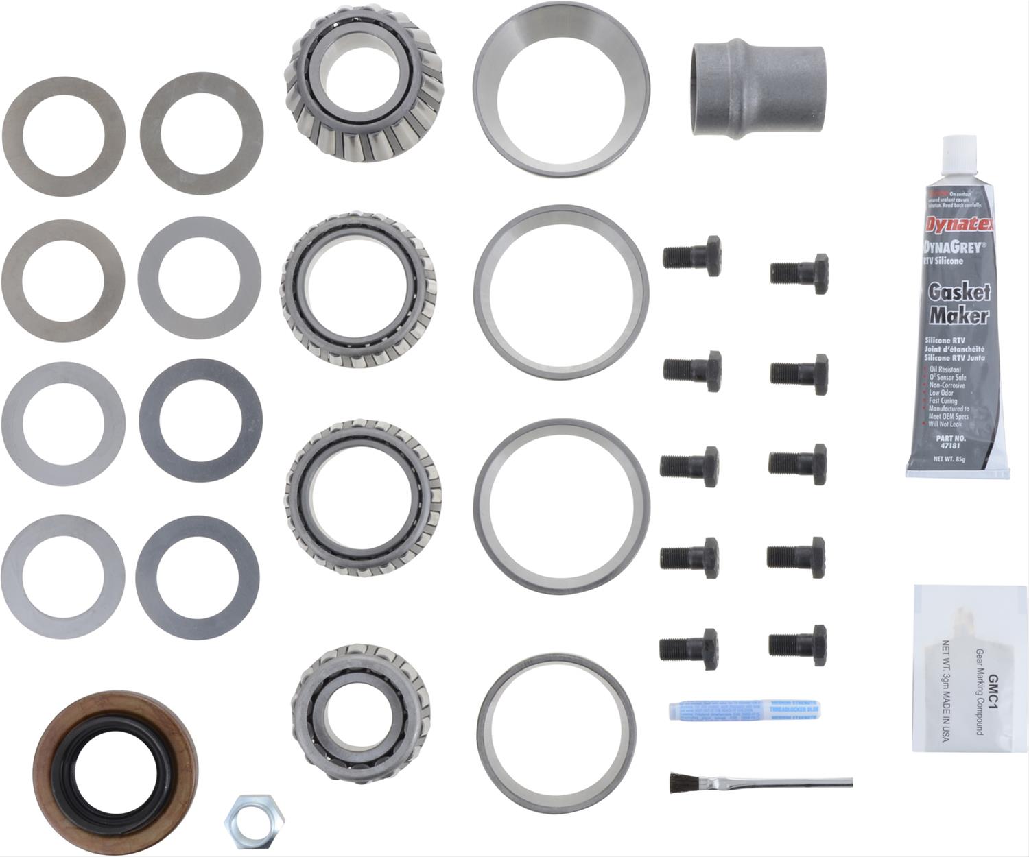 Dana Spicer Drivetrain Products Axle Bearings 10024054 Master Overhaul Bearing Kit; Toyota 7.5/7.5 IFS