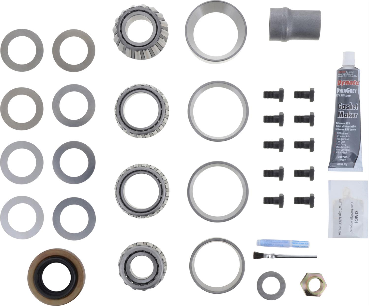 Dana Spicer Drivetrain Products Axle Bearings 10024056 Master Overhaul Bearing Kit; Toyota 8.0