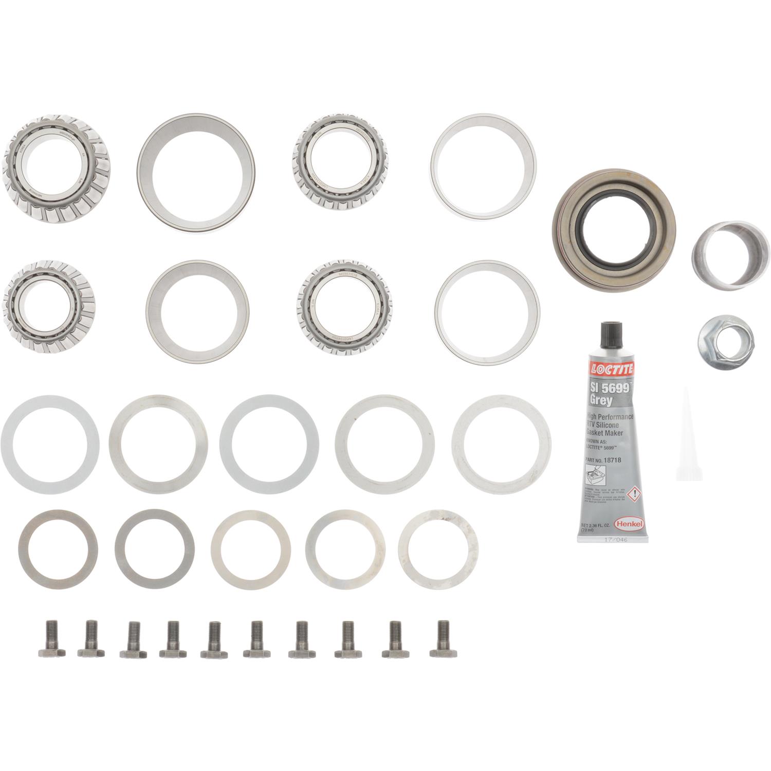 Spicer Drivetrain Products Master Differential Rebuild Kits for 2018-2022 WRANGLER - 10040313 Bearing Kit, Kit, Jeep, Wrangler JL, Dana 30, Front, Kit thumbnail 2