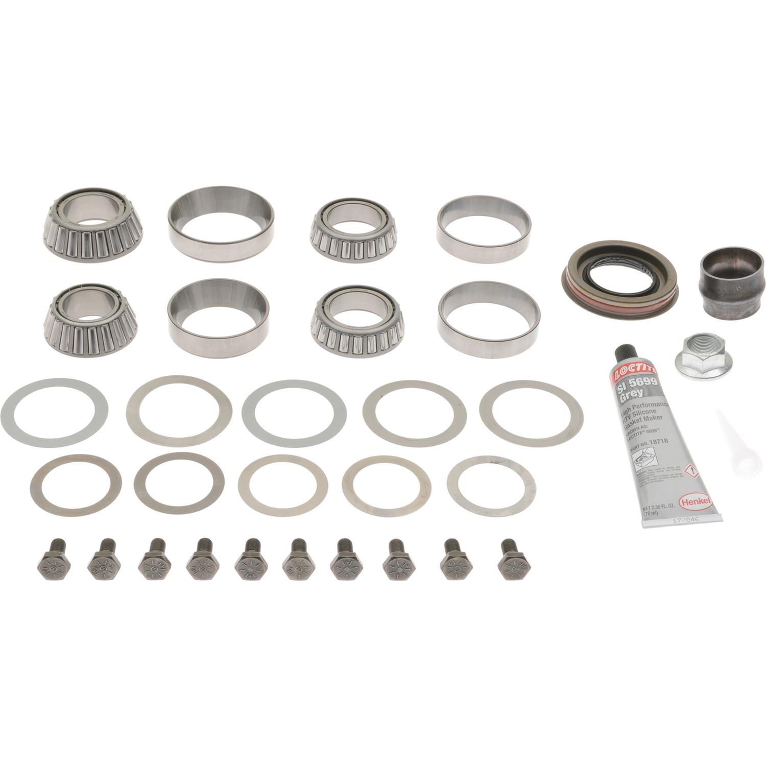 Spicer Drivetrain Products Master Differential Rebuild Kits for 2018-2022 WRANGLER - 10040313 Bearing Kit, Kit, Jeep, Wrangler JL, Dana 30, Front, Kit