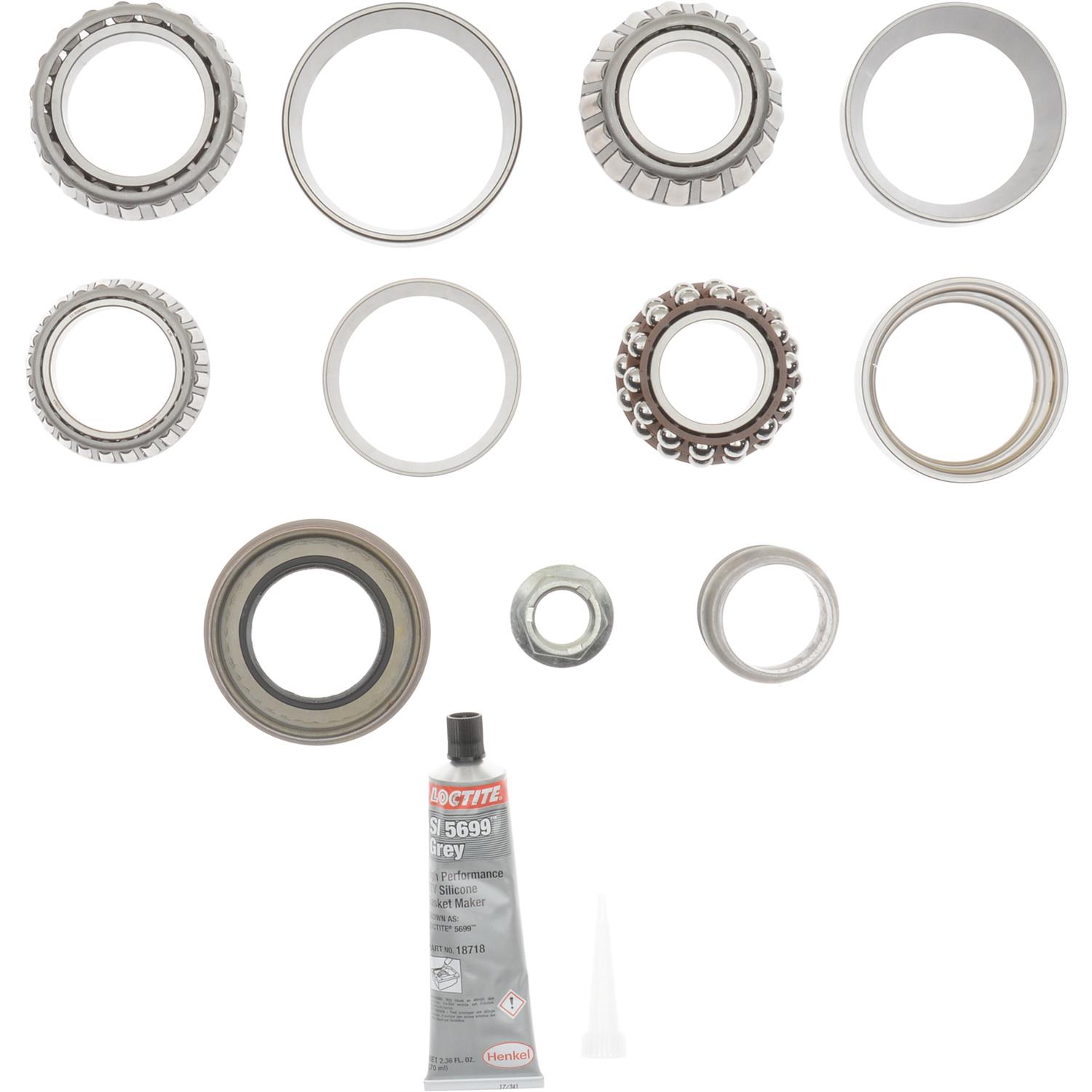 Spicer Drivetrain Products Standard Differential Rebuild Kits for 2020-2022 GLADIATOR, 2018-2022 WRANGLER - 10040477 Bearing Kit, Kit, Jeep, Wrangler JL, Dana 44 AdvanTEK, Rear, Kit thumbnail 2