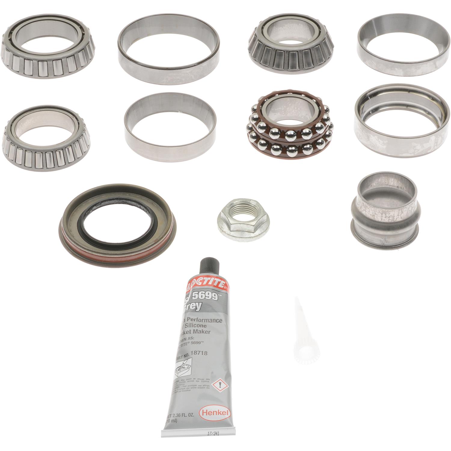 Spicer Drivetrain Products Standard Differential Rebuild Kits for 2020-2022 GLADIATOR, 2018-2022 WRANGLER - 10040477 Bearing Kit, Kit, Jeep, Wrangler JL, Dana 44 AdvanTEK, Rear, Kit