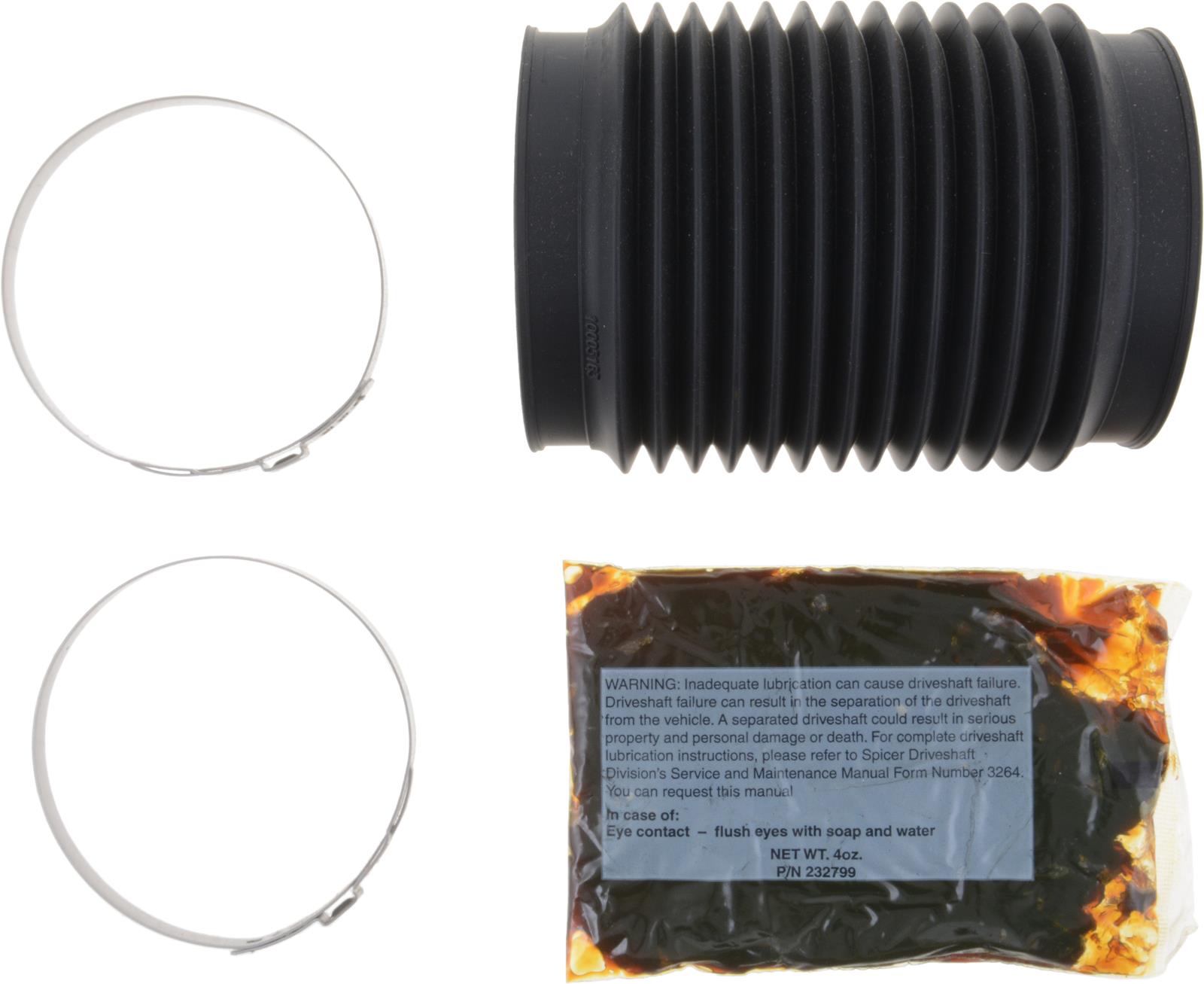 Spicer Drivetrain Products Driveshaft Components 10058192 DRIVESHAFT BOOT
