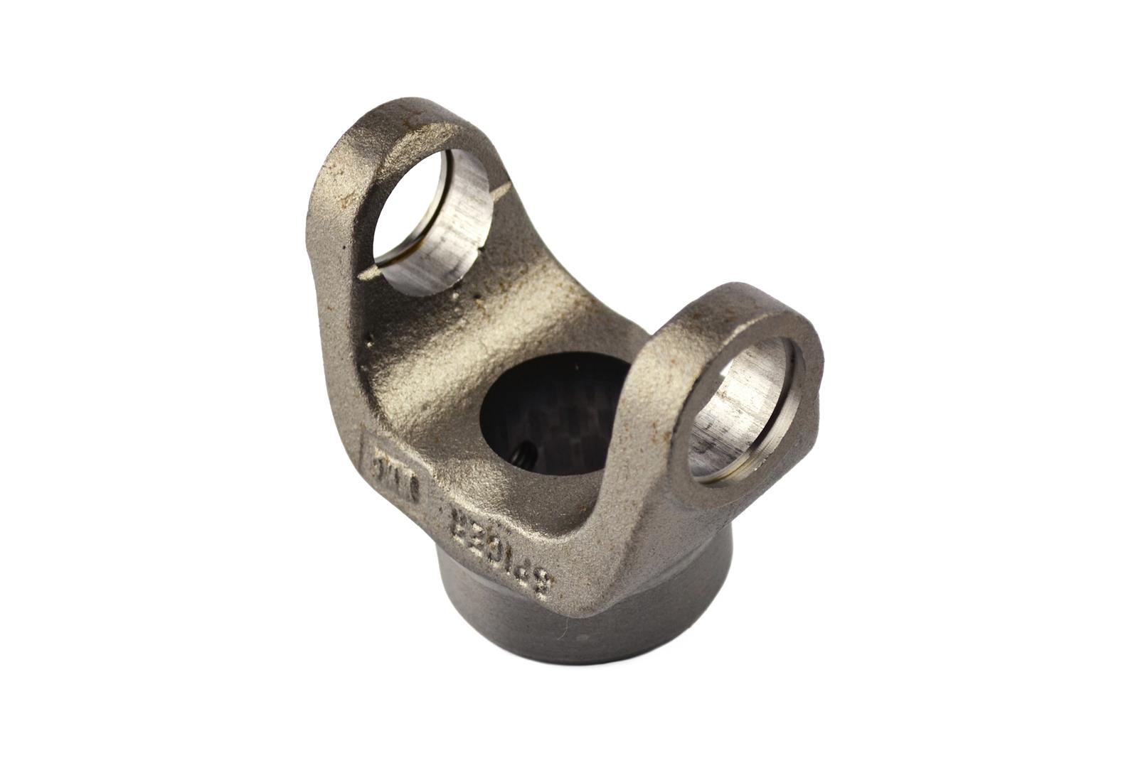 Spicer Drivetrain Products End Yokes 2-4-573 Yokes, End, SR, 1330, Smooth, 0.25 in. Keyway, Steel, 3.469 in. Wide, 1.062 in. Brg. Cap Dia., 2.125 in. Hub Dia., 2.562 in. Length, Universal, Each thumbnail 2