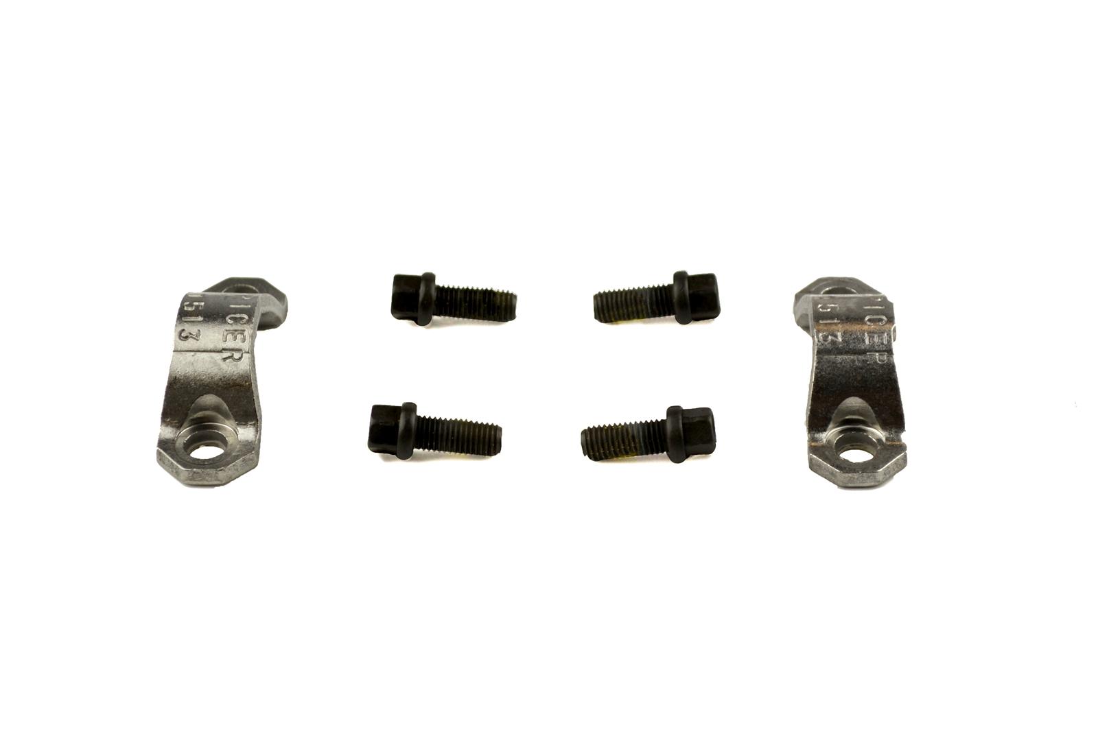 Spicer Drivetrain Products U-Joint Strap Kits 2-70-18X Fasteners, Straps, 1310-Spicer 1330 Combination Style, Steel, 1.063 in. Bearing Cap O.D., Pair thumbnail 3