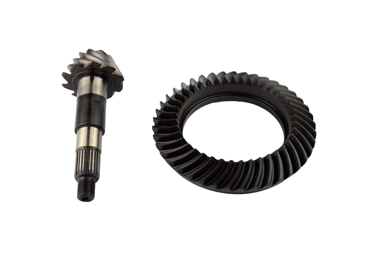 Spicer Drivetrain Products Ring and Pinion Gears 2007772 Dana 44 Jeep Wrangler JK 4.10 Gears, 4.10:1 Ratio, 24-spline, Standard Gear Rotation, Rear, 44, Jeep, Set