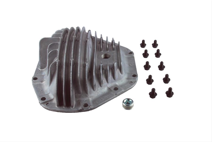 Spicer Drivetrain Products Differential Cover Kits 2013834 Cover, Cast Aluminum, Dana 80, Gray, Kit