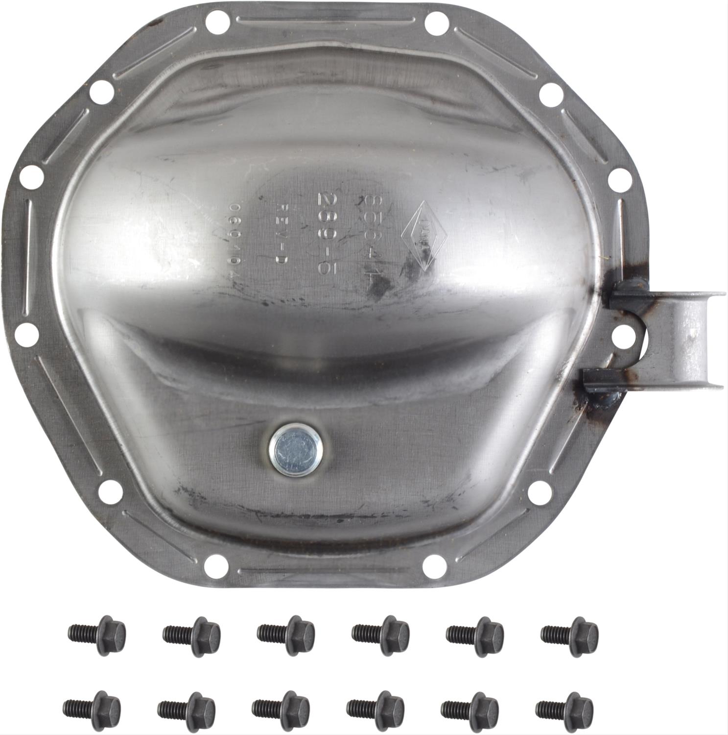 Spicer Drivetrain Products Differential Cover Kits 2016952 Cover, Steel, Natural, Dana 44, for Nissan, Kit thumbnail 3