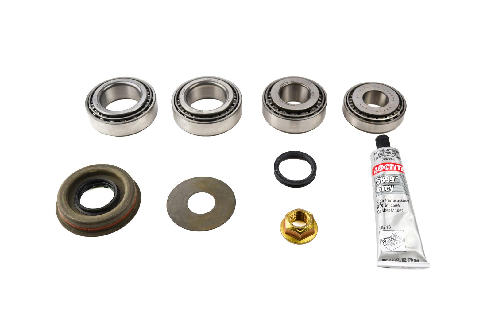 Dana Spicer Drivetrain Products Differential Carrier Bearings 2017085 Std. Bearing Rebuild Kit (Dana 44 Front Tj 2003-2006)