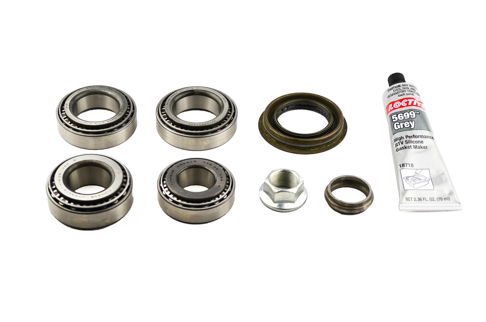 Dana Spicer Drivetrain Products Differential Carrier Bearings 2017137 Std. Bearing Rebuild Kit (Dana 35 Rear)