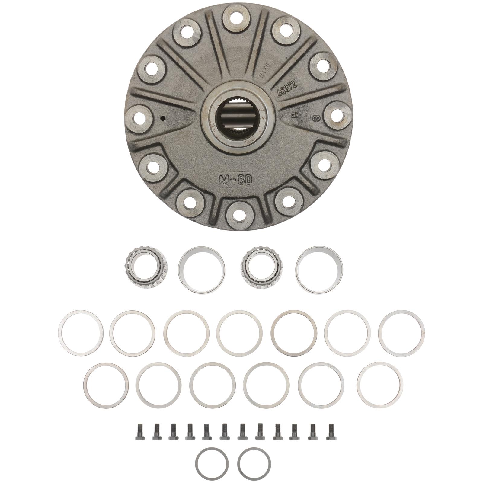 Dana Spicer Drivetrain Products Differential Carriers 2021696 Carrier - Loaded; 70, 4.56 & Down Open Diff