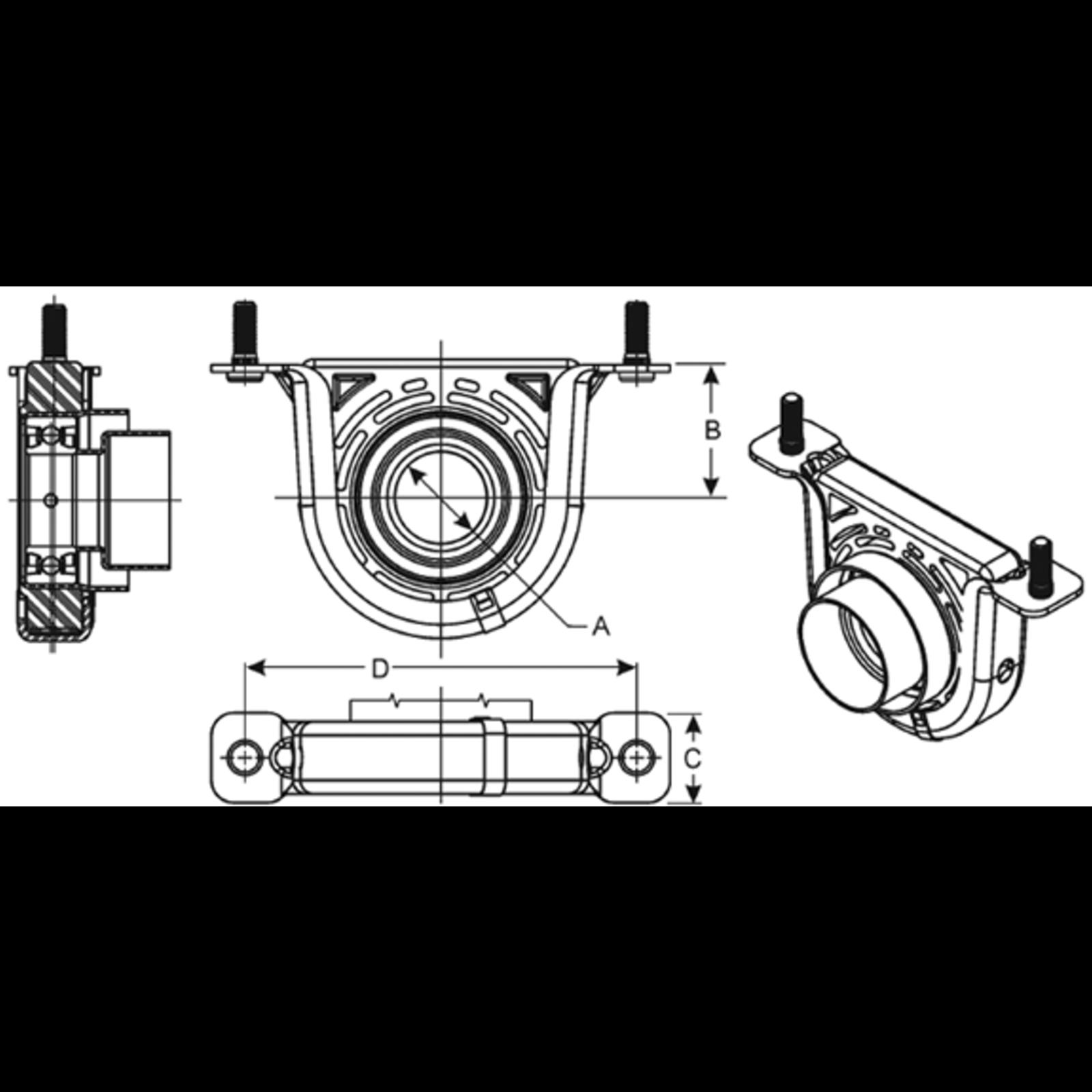 Dana Spicer Drivetrain Products 212028-1X Spicer Drivetrain