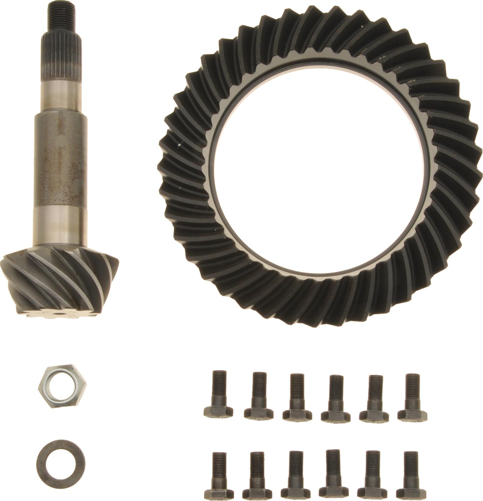 Spicer Drivetrain Products Ring and Pinion Gear with Installation Kits 24807-5X Dana 60 4.10 Gears Gears, 4.10:1 Ratio, 29-spline, Standard Rotation, Kit, 60, Kit thumbnail 2