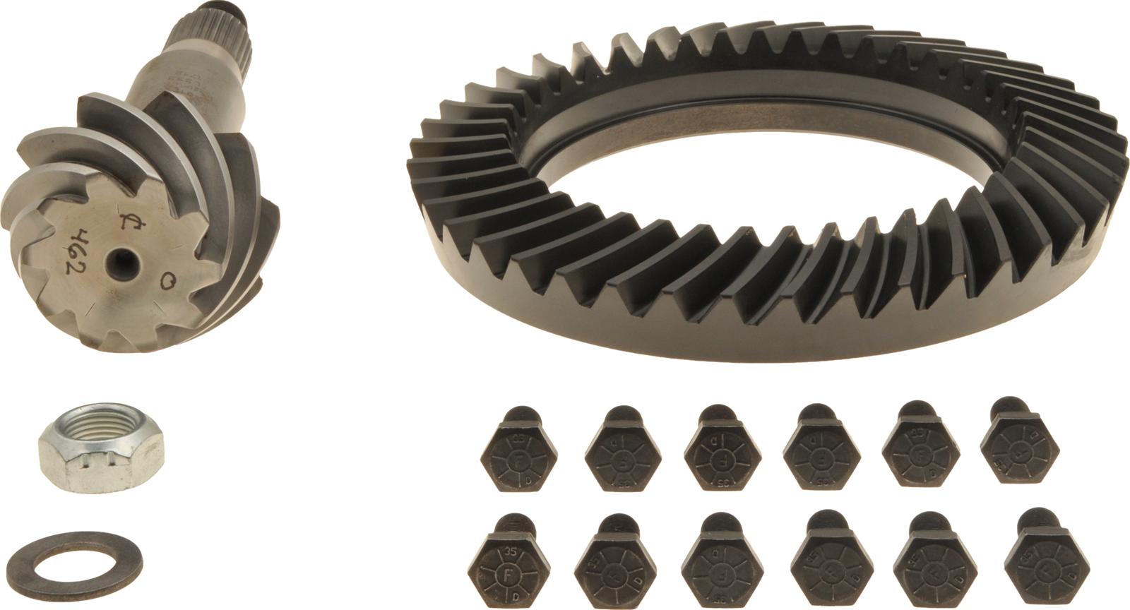 Spicer Drivetrain Products Ring and Pinion Gear with Installation Kits 24807-5X Dana 60 4.10 Gears Gears, 4.10:1 Ratio, 29-spline, Standard Rotation, Kit, 60, Kit