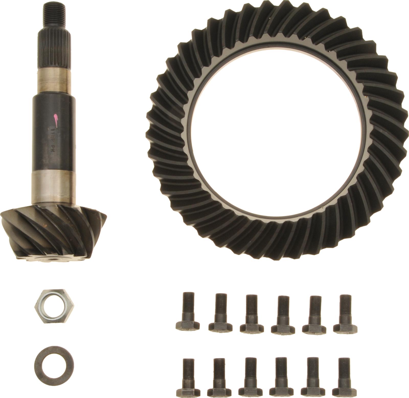 Dana Spicer Drivetrain Products Ring and Pinion Gears 25538-5X & Kit Axle: 60/Ratio 3.73 Install Hardware And Shims 89-96 Ford E250/E350, 81-84 Gm KSeries
