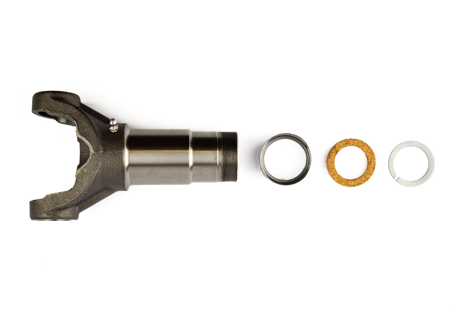 Spicer Drivetrain Products Slip Yokes 3-3-118KX Yokes, Yokes, 1410, 16-spline Inner, Steel, 6.500 in. Overall Length, Each thumbnail 2
