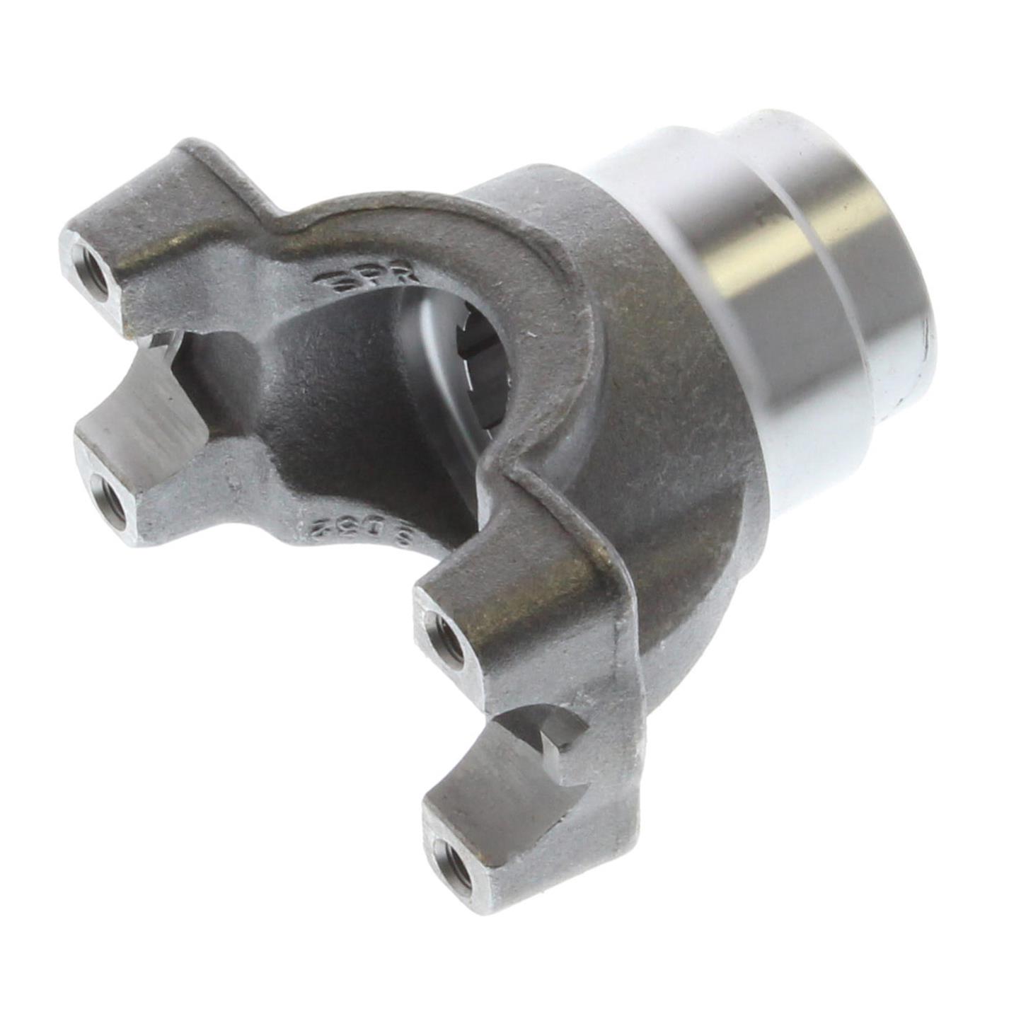 Spicer Drivetrain Products End Yokes 3-4-13881-1 Yoke, 10-Spline Inner, Steel, Rear Driveshaft at Support Bearing, 1350 U-joint Style, Each thumbnail 2