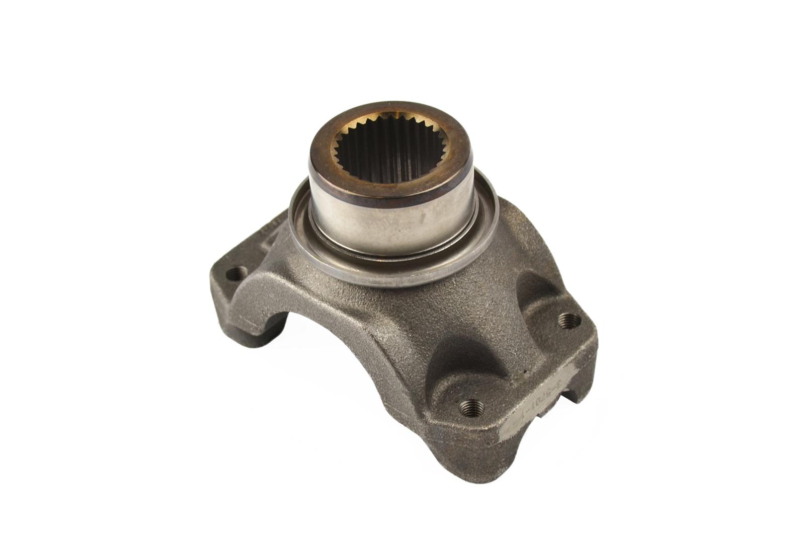 Spicer Drivetrain Products End Yokes 3-4-5711-1X Yokes, Yokes, 1410, 29-spline Inner, Steel, 3.188 in. Overall Length, 4.188 in. Outside Yoke Dimension, Rear Differential Position, Each