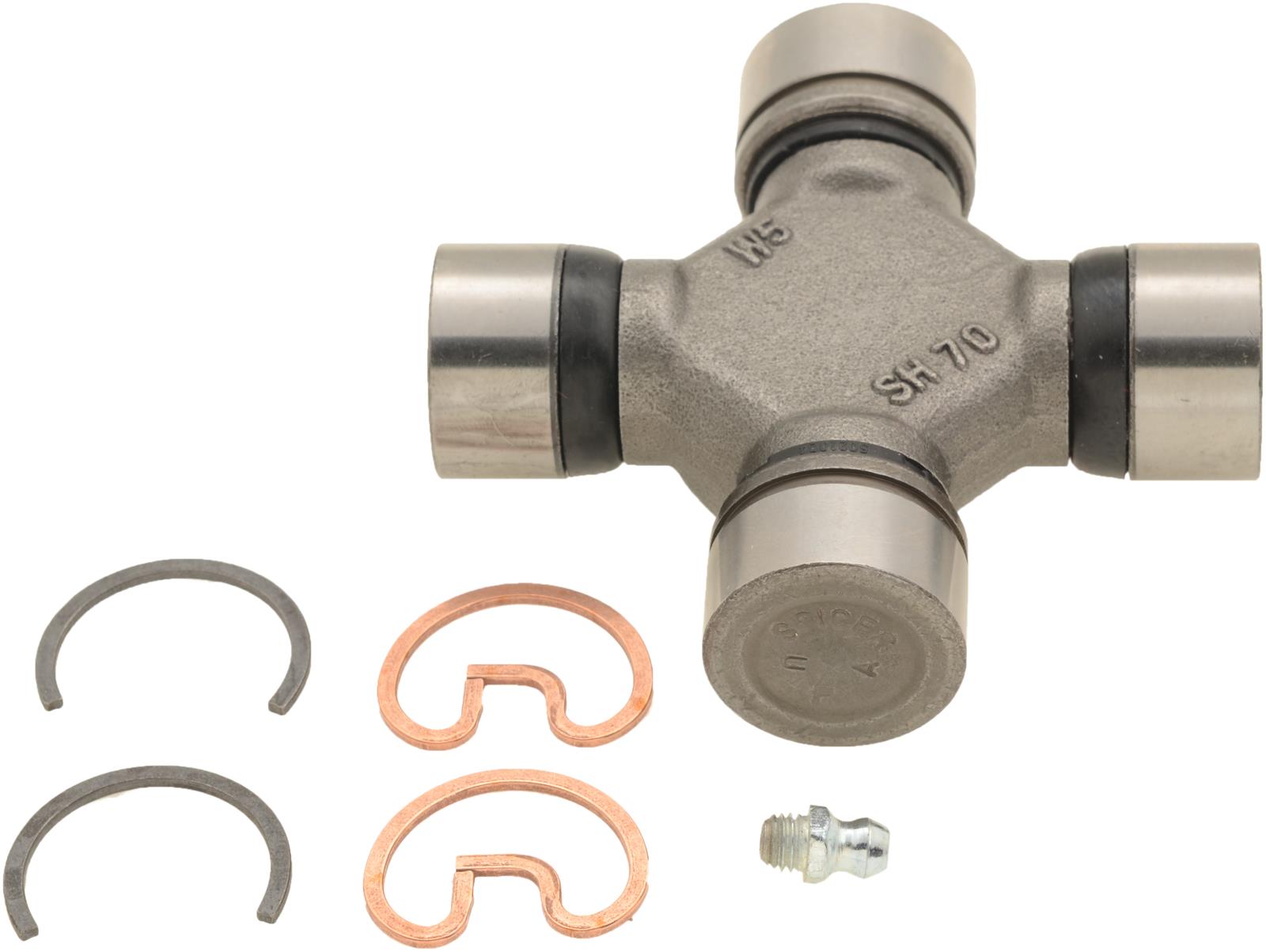 Spicer Drivetrain Products Light Duty U-Joints 5-212X U-Joints, Duty, 1330 To GM 3RL/S44/Mechanics 3/American Axle 1344 Combination, Greasable, Steel, Buick, Chevy, Ford, GMC, Jeep, Each thumbnail 2
