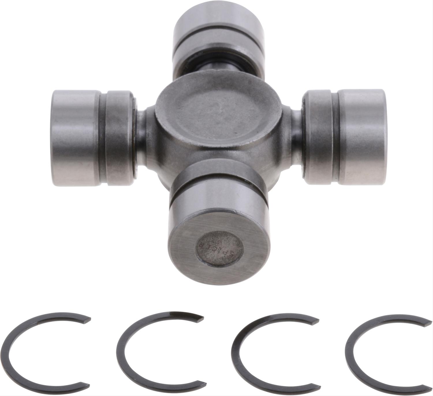 Spicer Drivetrain Products Light Duty U-Joints 5-3211X U-Joint, Duty, American Axle 1344, Non-Greasable, Steel, Each