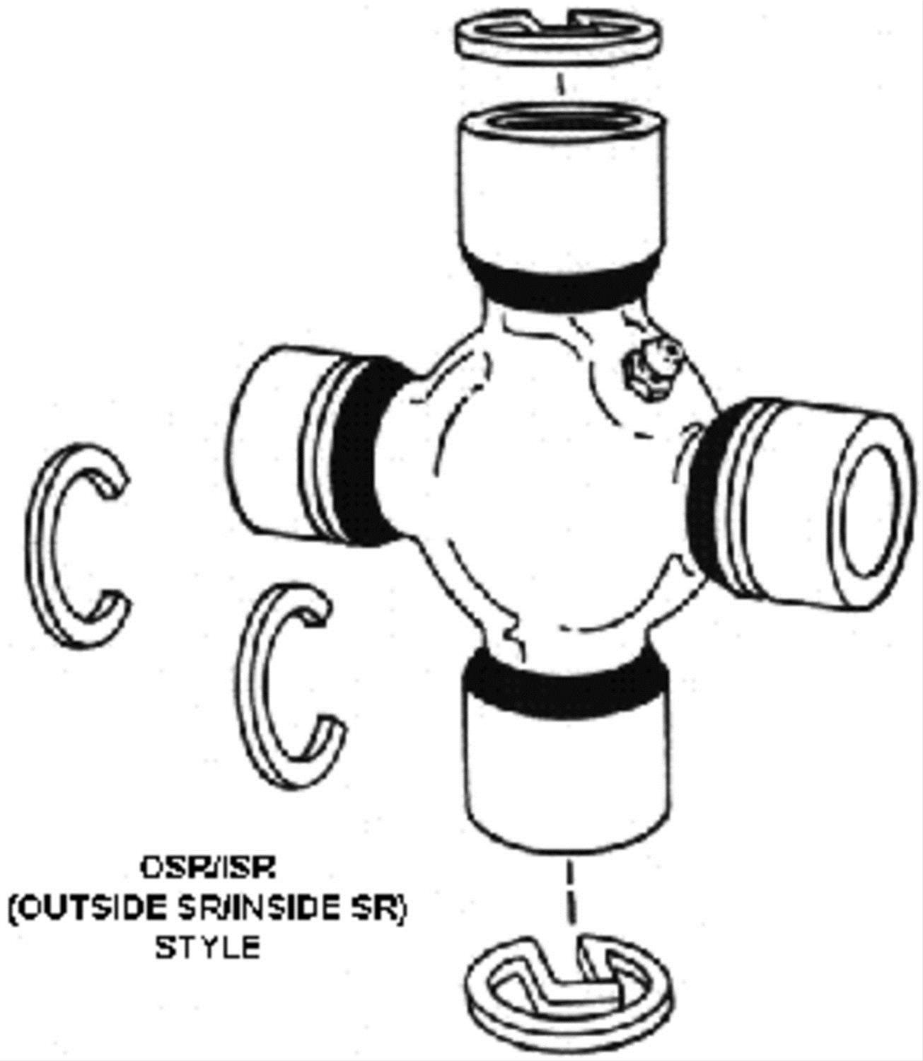 Dana Spicer Drivetrain Products U-Joints 5-3250X U-JOINT thumbnail 4