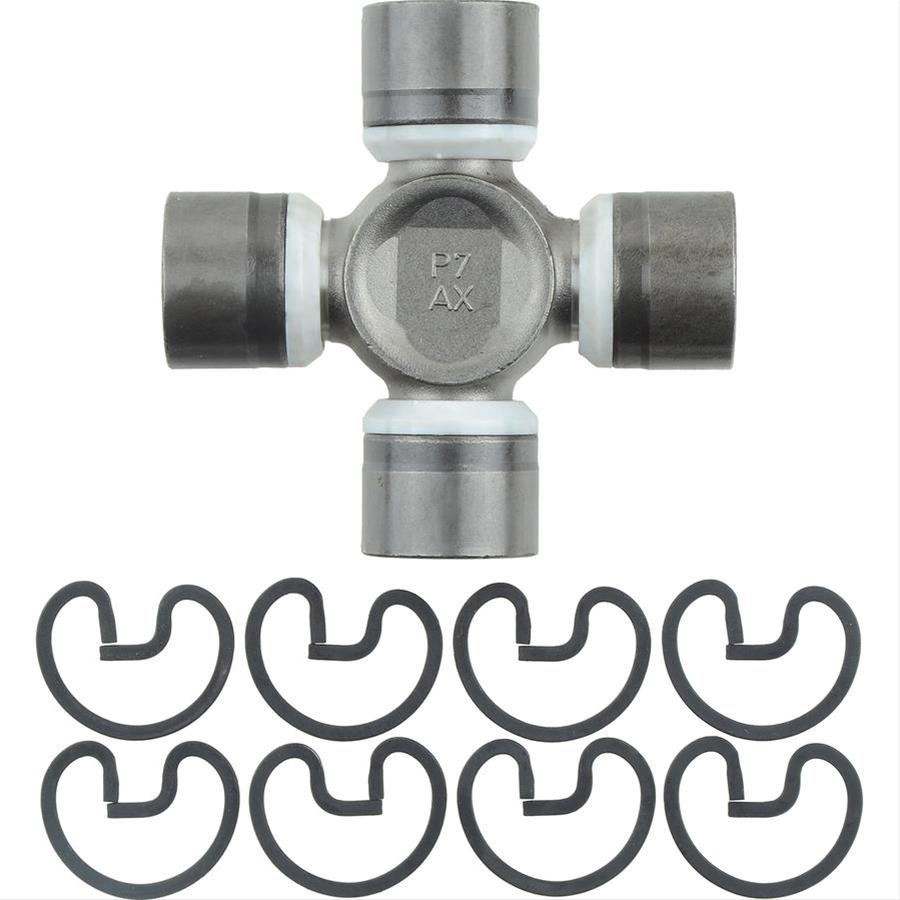 Spicer Drivetrain Products Light Duty U-Joints 5-3613X U-Joints, Duty, 1310, Steel, Coated Bearing Caps for Aluminum Driveshafts, for Nissan, Chevy, Dodge, Ford, GMC, Jeep, Mitsubishi, Each