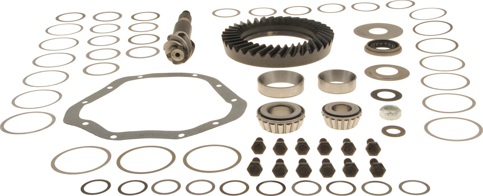 Spicer Drivetrain Products Ring and Pinion Gear with Installation Kits 706033-7X Dana 60 6.17 Gears Gears, 6.17:1 Ratio, 29-spline, Standard Rotation, Kit, 60, Kit thumbnail 2