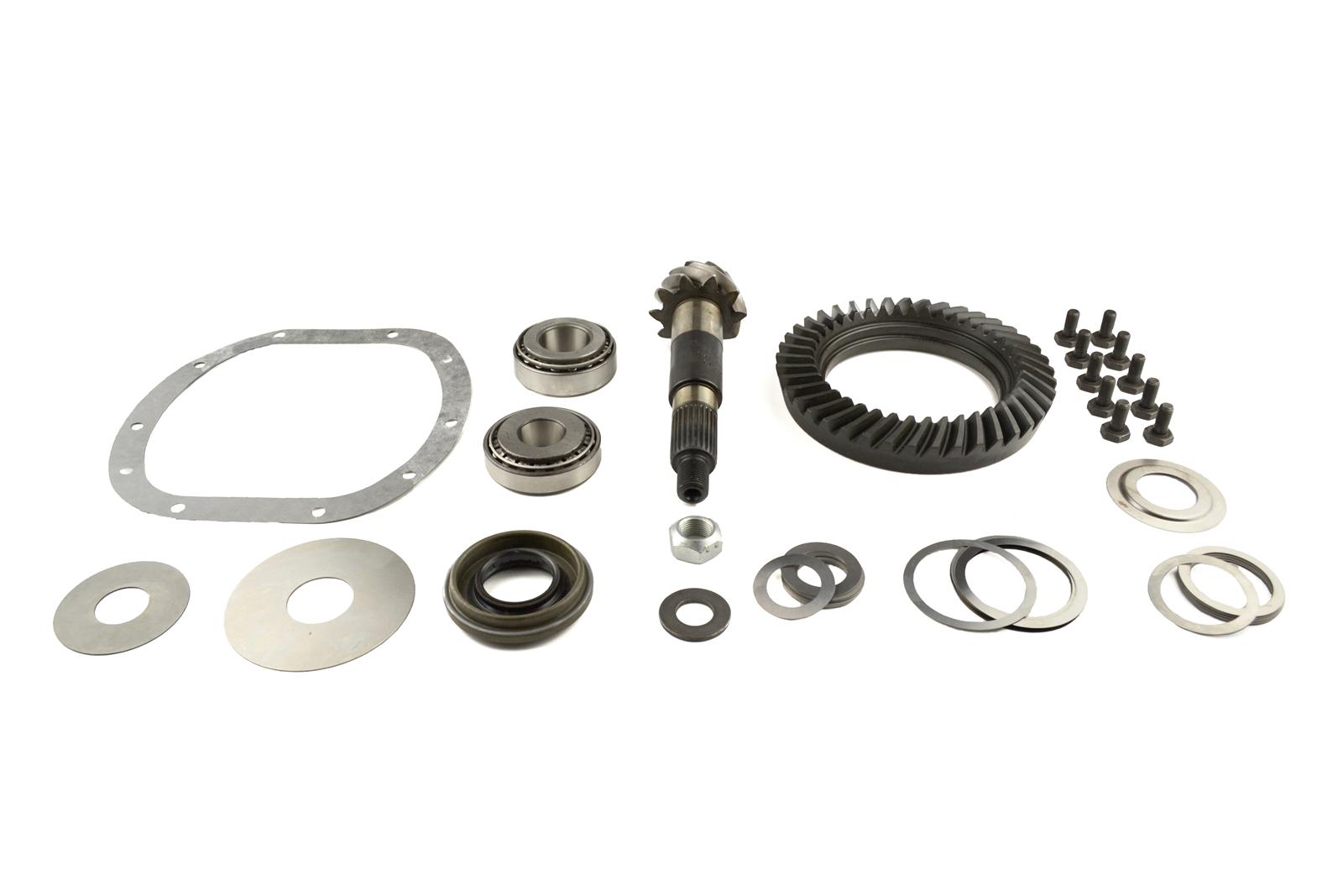 Spicer Drivetrain Products Ring and Pinion Gear with Installation Kits 706503-4X Dana 30 4.10 Gears Gear, Kit, 4.10:1, Standard Rotation, 30, Kit