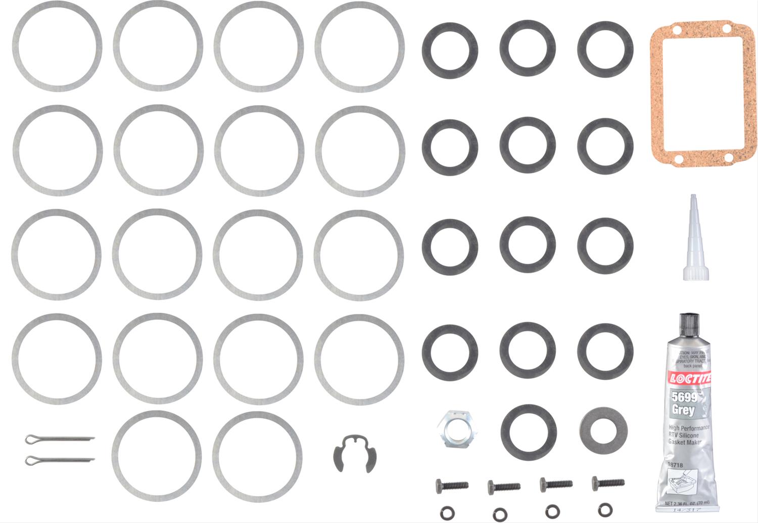 Dana Spicer Drivetrain Products Differential Shims 706936X Pinion Bearing Shim Kit - 30
