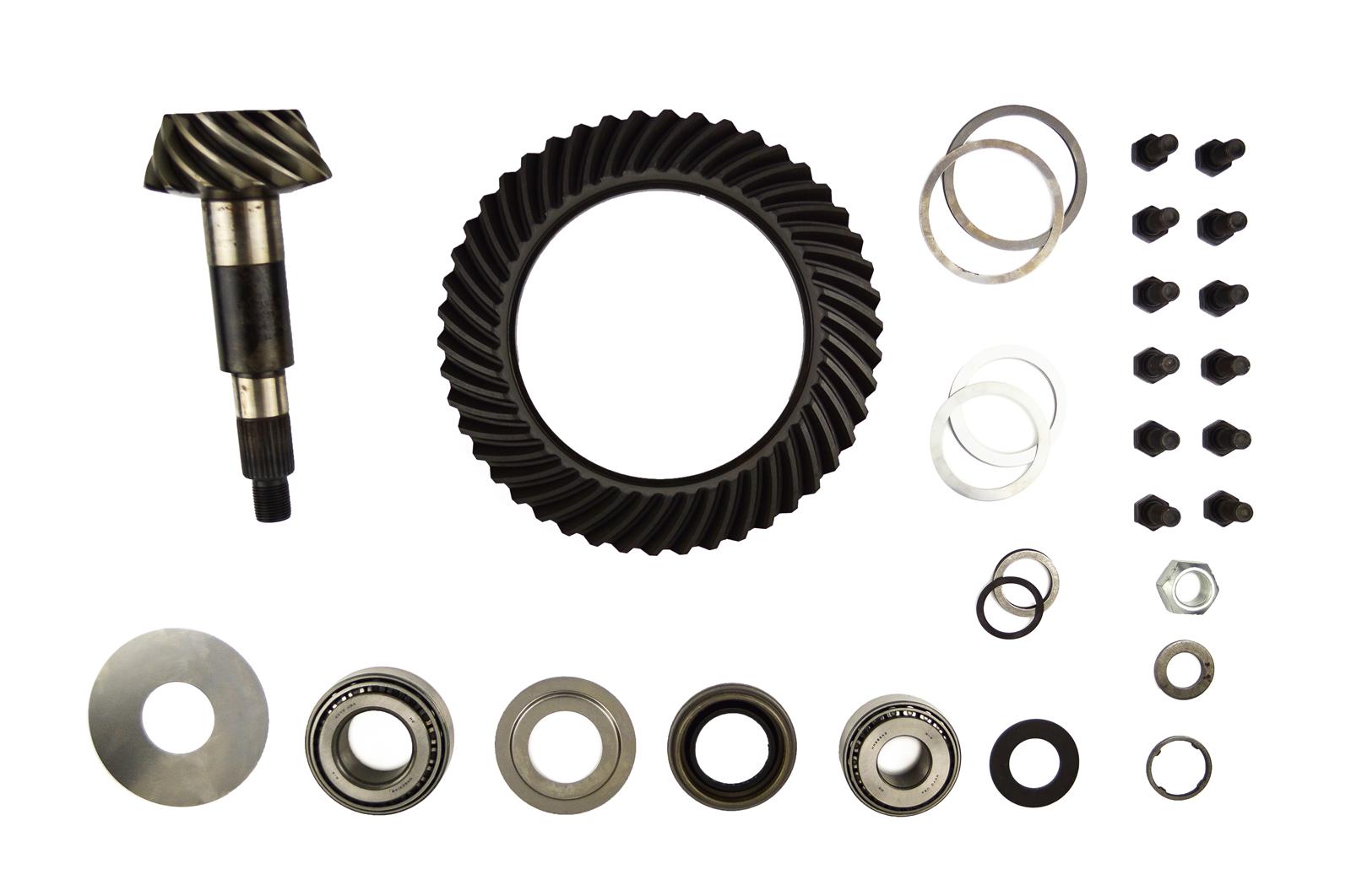 Spicer Drivetrain Products Ring and Pinion Gear with Installation Kits 706998-1X Dana 70 3.54 Gears & Set: 70/Ratio Install Hardware And Shims 82-92 E350/F350, 89' Dodge D300 & D700