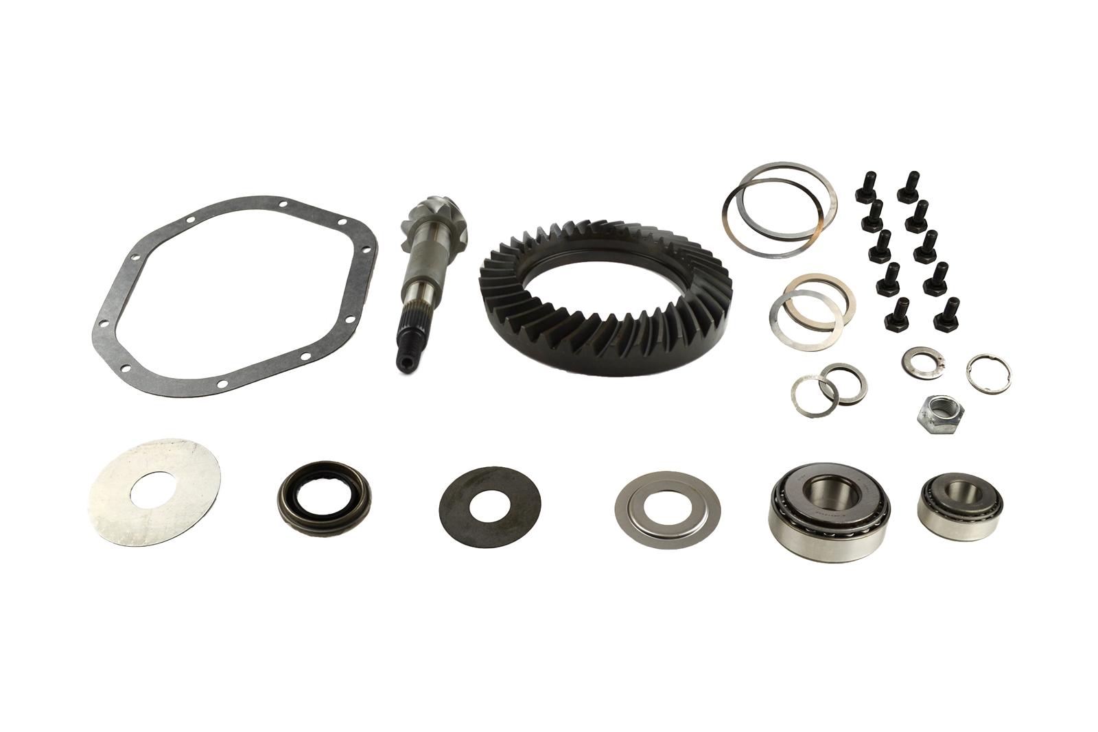 Spicer Drivetrain Products Ring and Pinion Gear with Installation Kits 706999-10X Dana 70 5.86 Gears & Set Axle: / Ratio Hardware And Shims 1979 Dodge D300/400 & W300/400